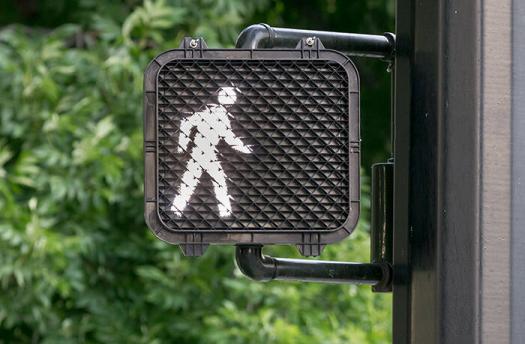 Walk sign